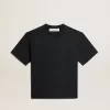 Camiseta en negro lavado con logotipo invertido en la espalda – Jersey Capsule Camiseta en negro lavado con logotipo invertido en la espalda – Jersey Capsule