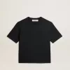 Camiseta en negro lavado con logotipo invertido en la espalda – Jersey Capsule Camiseta en negro lavado con logotipo invertido en la espalda – Jersey Capsule