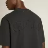 Camiseta en negro lavado con logotipo invertido en la espalda – Jersey Capsule Camiseta en negro lavado con logotipo invertido en la espalda – Jersey Capsule
