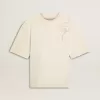 Camiseta holgada CNY en blanco desgastado Camiseta holgada CNY en blanco desgastado