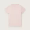 Camiseta Journey para niña en jersey de algodón rosa con estampado digital de la mascota