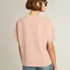 Camiseta rosa empolvado con logotipo invertido en la espalda – Jersey Capsule Camiseta rosa empolvado con logotipo invertido en la espalda – Jersey Capsule