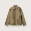 Chaqueta acolchada unisex en tonos caqui Chaqueta acolchada unisex en tonos caqui