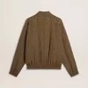 Chaqueta bomber de lana para mujer Chaqueta bomber de lana para mujer