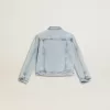 Chaqueta vaquera ligera con bordados