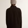 Chaqueta vaquera negra para mujer con bordados Chaqueta vaquera negra para mujer con bordados