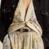 Cinturón de mujer en piel negra con hebilla decorada en plata Cinturón de mujer en piel negra con hebilla decorada en plata