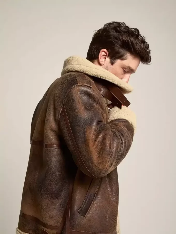 Colección Journey Chaqueta de piel de oveja Arvel Colección Journey Chaqueta de piel de oveja Arvel