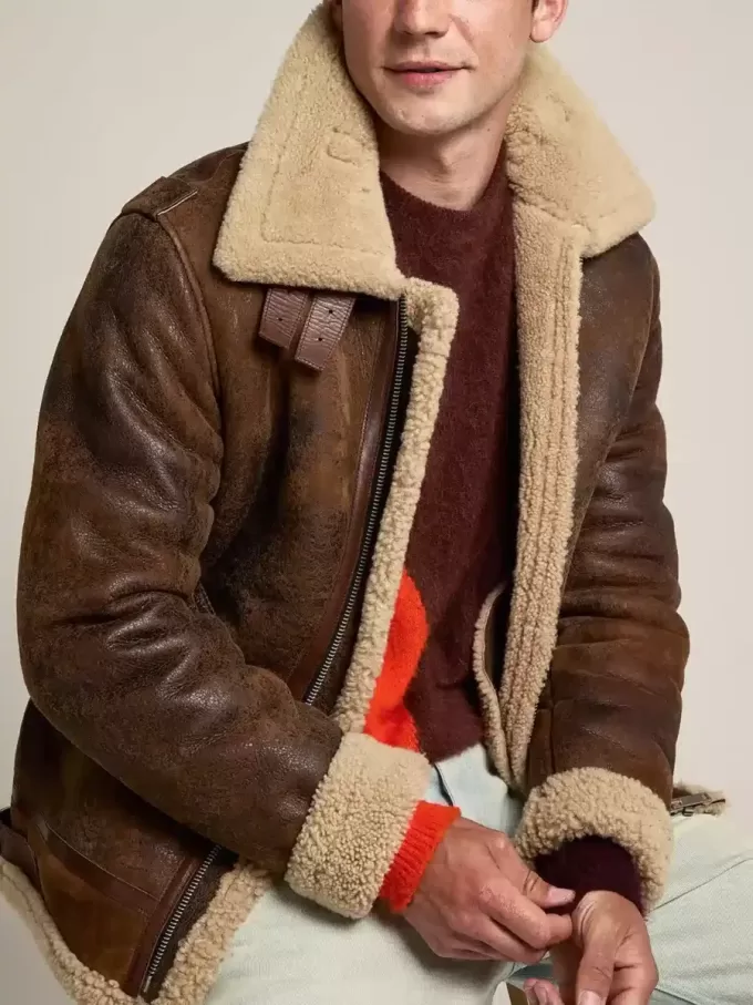 Colección Journey Chaqueta de piel de oveja Arvel Colección Journey Chaqueta de piel de oveja Arvel