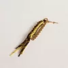 Colgante con cordones de senderismo anudados amarillos y marrones con cadena Colgante con cordones de senderismo anudados amarillos y marrones con cadena