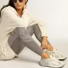 Dad-Star para mujer en malla blanca y ante Dad-Star para mujer en malla blanca y ante