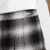 Falda plisada de algodón para niña
