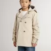 Gabardina infantil con chaleco interior extraíble Gabardina infantil con chaleco interior extraíble