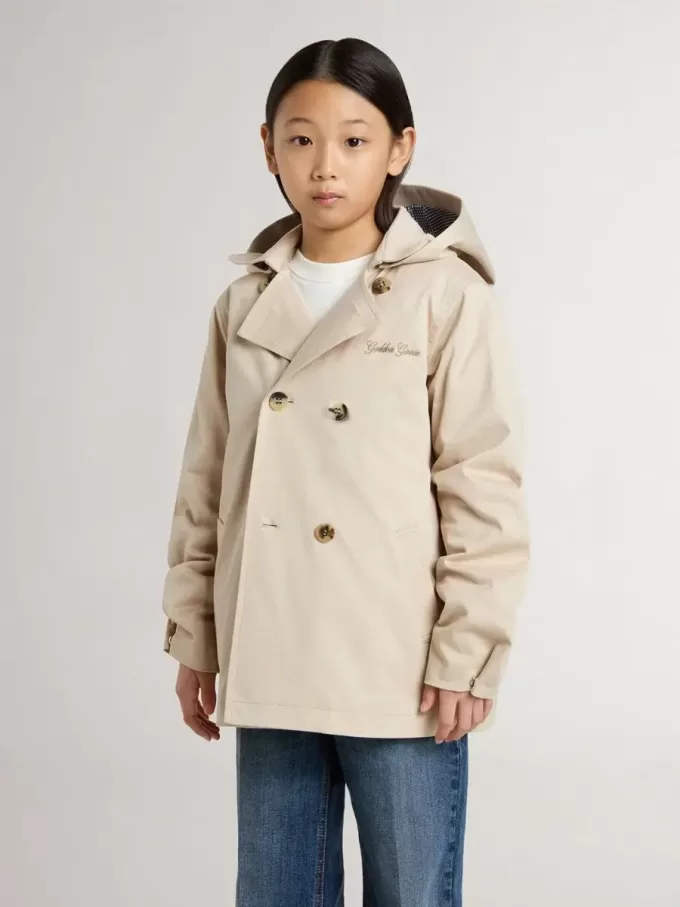 Gabardina infantil con chaleco interior extraíble Gabardina infantil con chaleco interior extraíble