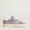 Hi Star para mujer en ante morado con estrella plateada brillante Hi Star para mujer en ante morado con estrella plateada brillante