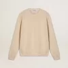 Jersey beige para mujer con las letras «Golden» en la espalda Jersey beige para mujer con las letras «Golden» en la espalda