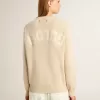 Jersey beige para mujer con las letras «Golden» en la espalda Jersey beige para mujer con las letras «Golden» en la espalda