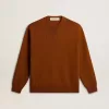 Jersey de cuello redondo para hombre con logotipo en la espalda Jersey de cuello redondo para hombre con logotipo en la espalda