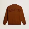 Jersey de cuello redondo para hombre con logotipo en la espalda Jersey de cuello redondo para hombre con logotipo en la espalda