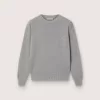 Jersey unisex Golden para niños en gris jaspeado acanalado con logotipo en la espalda