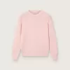 Jersey unisex rosa acanalado Golden para niños con el logotipo Golden en la espalda Jersey unisex rosa acanalado Golden para niños con el logotipo Golden en la espalda