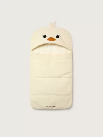 Journey Saco de dormir con forma de pollito en nailon acolchado