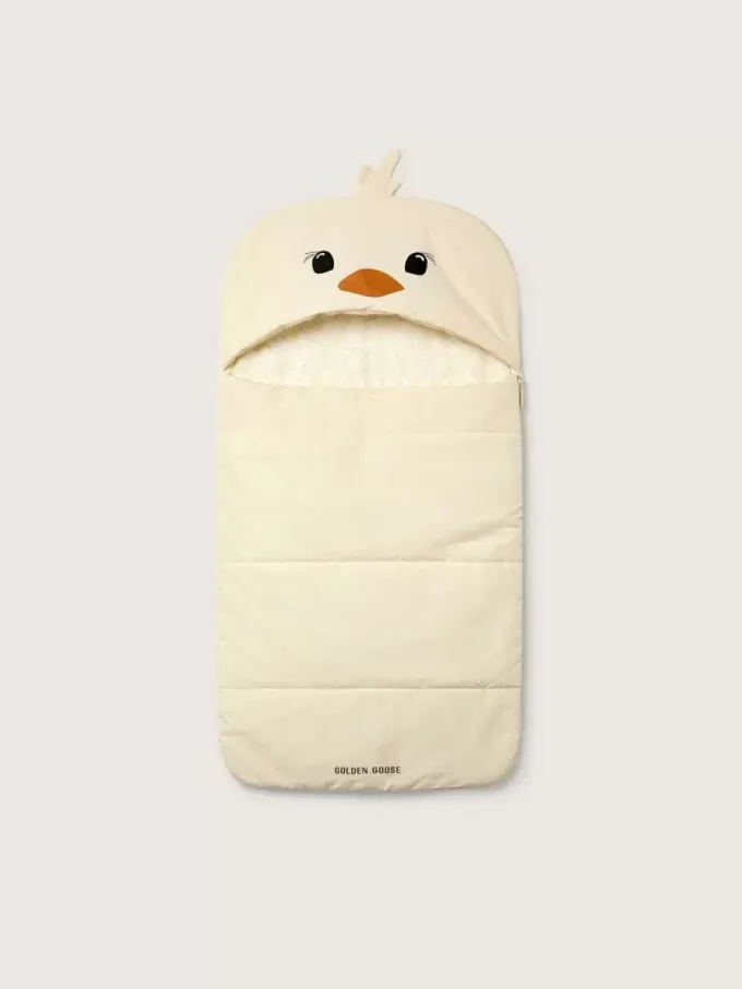 Journey Saco de dormir con forma de pollito en nailon acolchado Journey Saco de dormir con forma de pollito en nailon acolchado