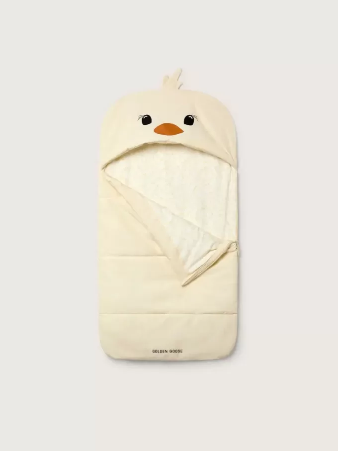 Journey Saco de dormir con forma de pollito en nailon acolchado Journey Saco de dormir con forma de pollito en nailon acolchado
