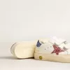Junior May School en piel con estrella brillante y lengüeta en el talón Junior May School en piel con estrella brillante y lengüeta en el talón