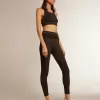 Leggings negros para mujer con costuras mixtas Leggings negros para mujer con costuras mixtas
