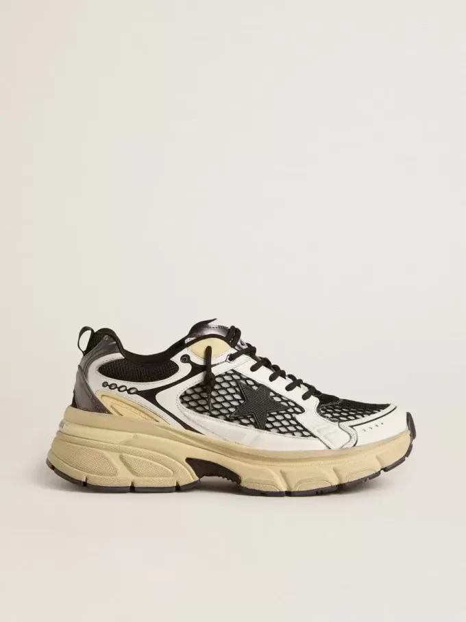 Lightstar para hombre en piel blanca y malla negra con estrella de TPU negra Lightstar para hombre en piel blanca y malla negra con estrella de TPU negra