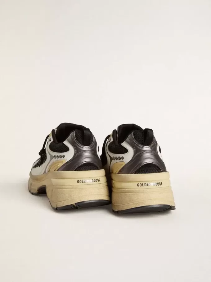 Lightstar para hombre en piel blanca y malla negra con estrella de TPU negra Lightstar para hombre en piel blanca y malla negra con estrella de TPU negra