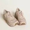 Lightstar para hombre con parte superior de piel rosa y malla y estrella rosa Lightstar para hombre con parte superior de piel rosa y malla y estrella rosa