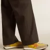 Marathon para hombre con parte superior de nailon amarillo y estrella naranja Marathon para hombre con parte superior de nailon amarillo y estrella naranja