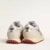 Marathon para mujer con parte superior de nailon beige y estrella gris Marathon para mujer con parte superior de nailon beige y estrella gris