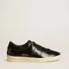Matchstar para hombre en piel negra con lengüeta del talón en ante negro Matchstar para hombre en piel negra con lengüeta del talón en ante negro