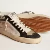 Mid Star LTD para hombre en piel negra y blanca con perlas y estrella perforada Mid Star LTD para hombre en piel negra y blanca con perlas y estrella perforada