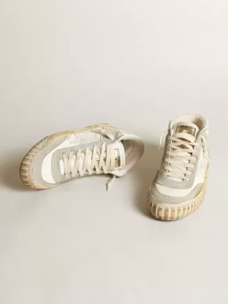 Mid Star para hombre con inserciones de ante gris hielo y estrella blanca