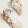 Mid Star para mujer con purpurina rosa Mid Star para mujer con purpurina rosa