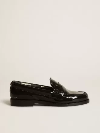 Mocasines Jerry en charol negro