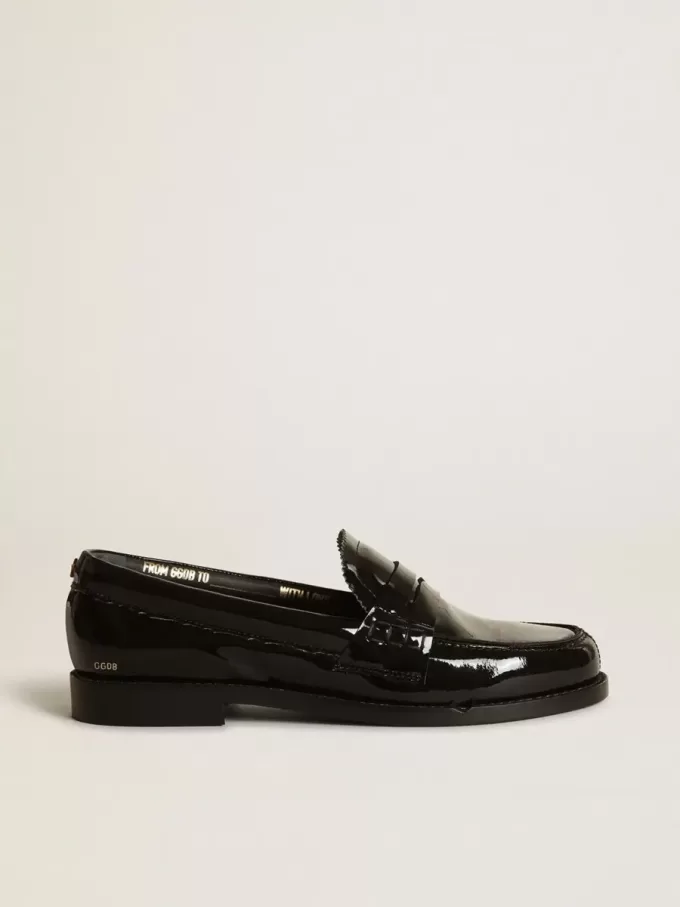 Mocasines Jerry en charol negro Mocasines Jerry en charol negro