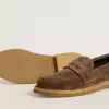 Mocasines Jerry para hombre en ante gris paloma Mocasines Jerry para hombre en ante gris paloma