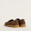 Mocasines Jerry para hombre en ante gris paloma Mocasines Jerry para hombre en ante gris paloma