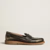 Mocasines Jerry para hombre en piel negra Mocasines Jerry para hombre en piel negra