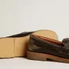 Mocasines Jerry para hombre en piel negra Mocasines Jerry para hombre en piel negra