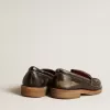 Mocasines Jerry para mujer en piel negra Mocasines Jerry para mujer en piel negra