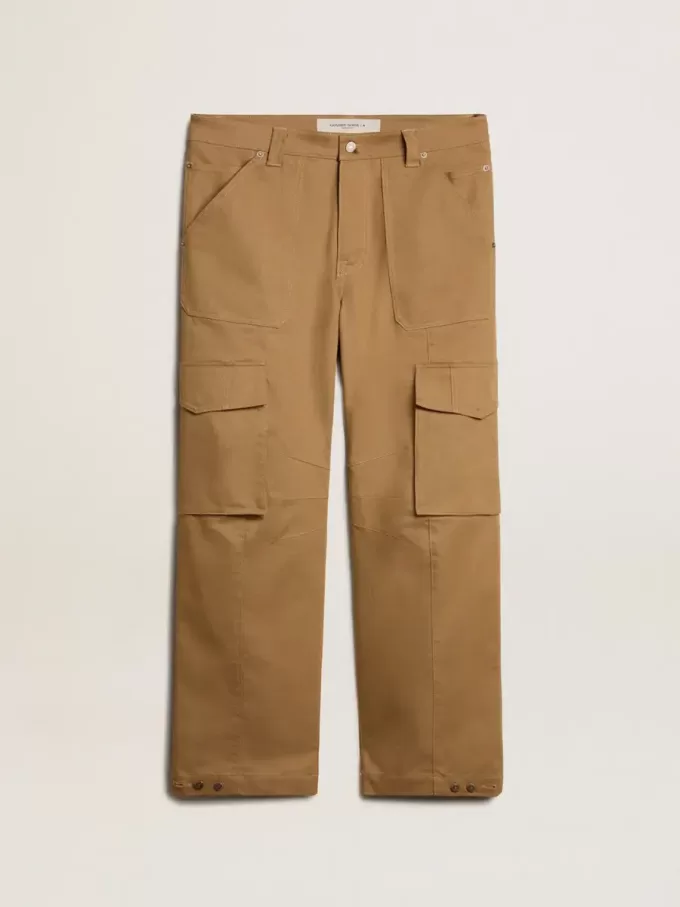 Pantalones cargo beige caqui Pantalones cargo beige caqui