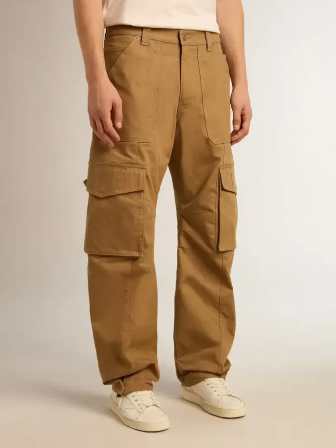 Pantalones cargo beige caqui Pantalones cargo beige caqui