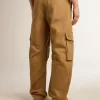 Pantalones cargo beige caqui Pantalones cargo beige caqui