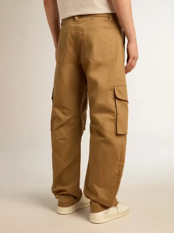 Pantalones cargo beige caqui Pantalones cargo beige caqui